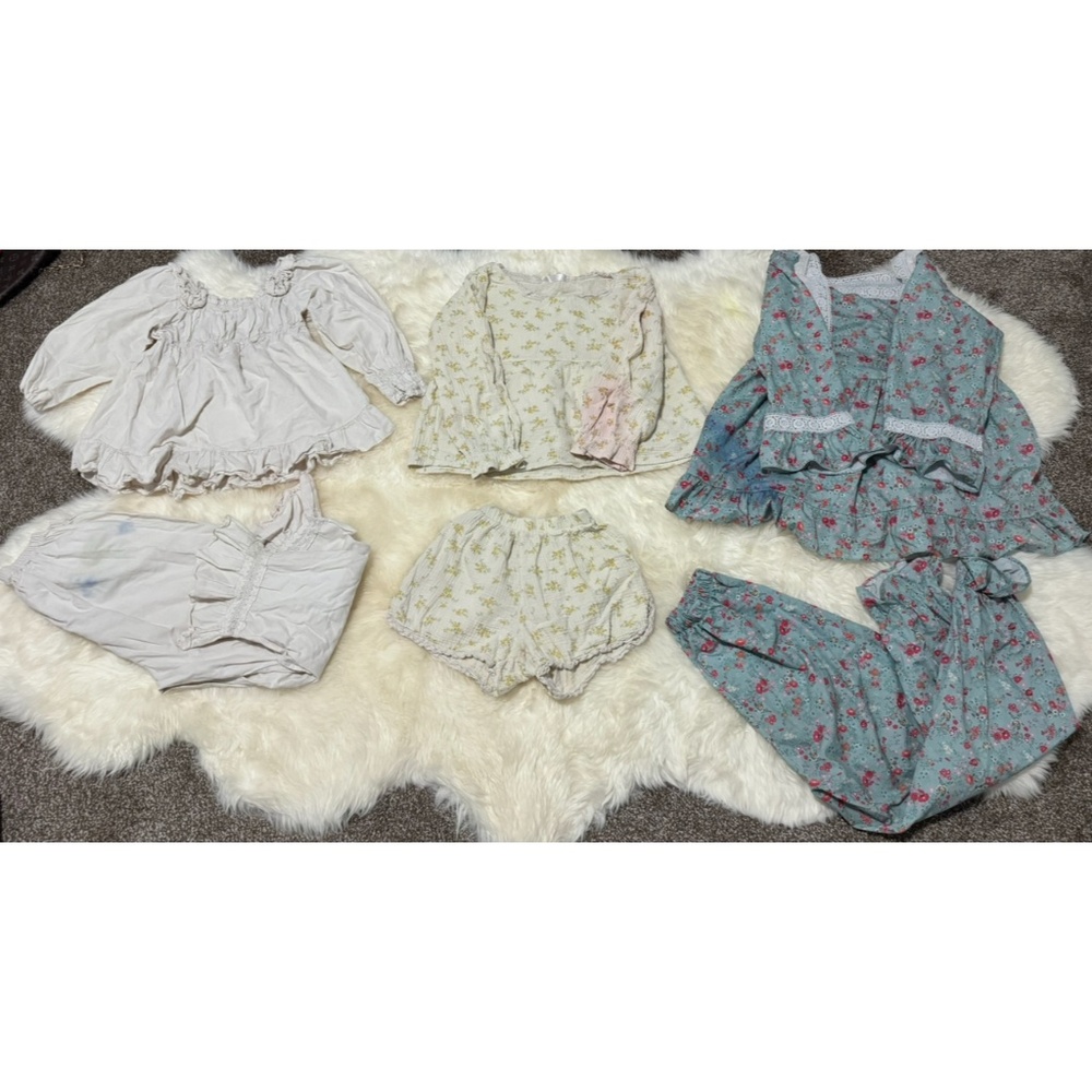 2pcs Cotton Sleepwear Pajamas For Women Size Small